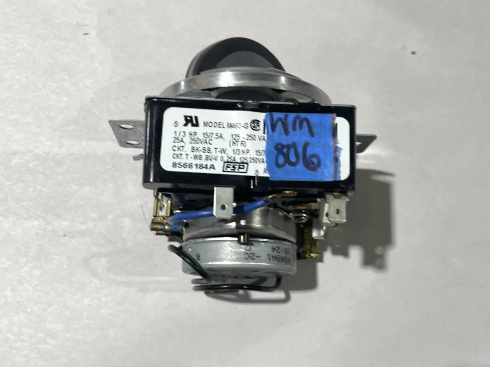 Whirlpool 8566184A 8566184 WP8566184 Dryer Timer AZ104685 | Wm806