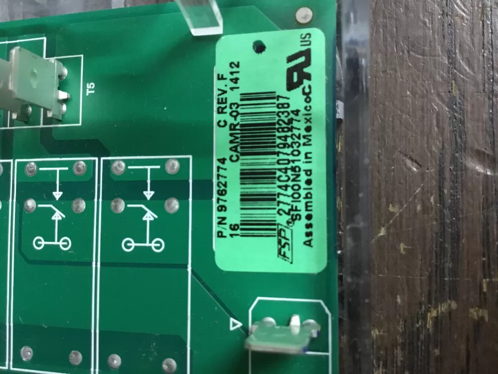 KitchenAid WP9762774 Range Relay Control Board AZ18146 | NR40