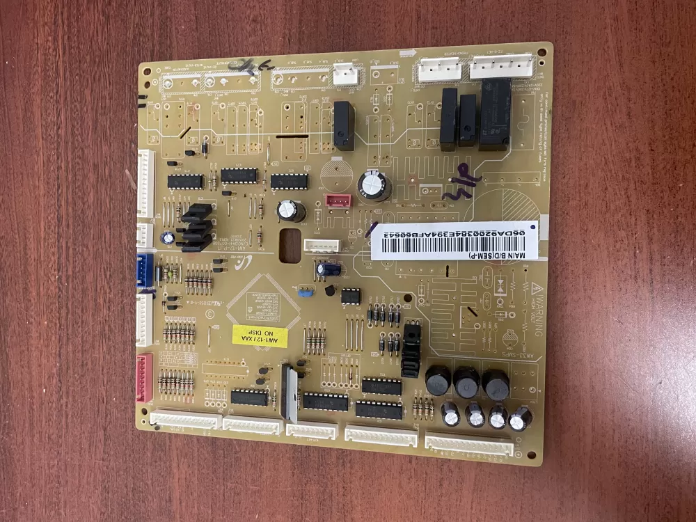 Samsung DA92 00384E Refrigerator Control Board AZ54157 | KM1965