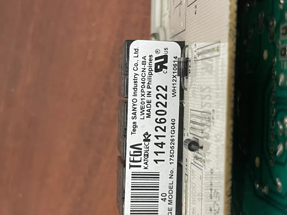 GE 175D5261G040 EBX1129P004 WH12X10614 Washer Control Board