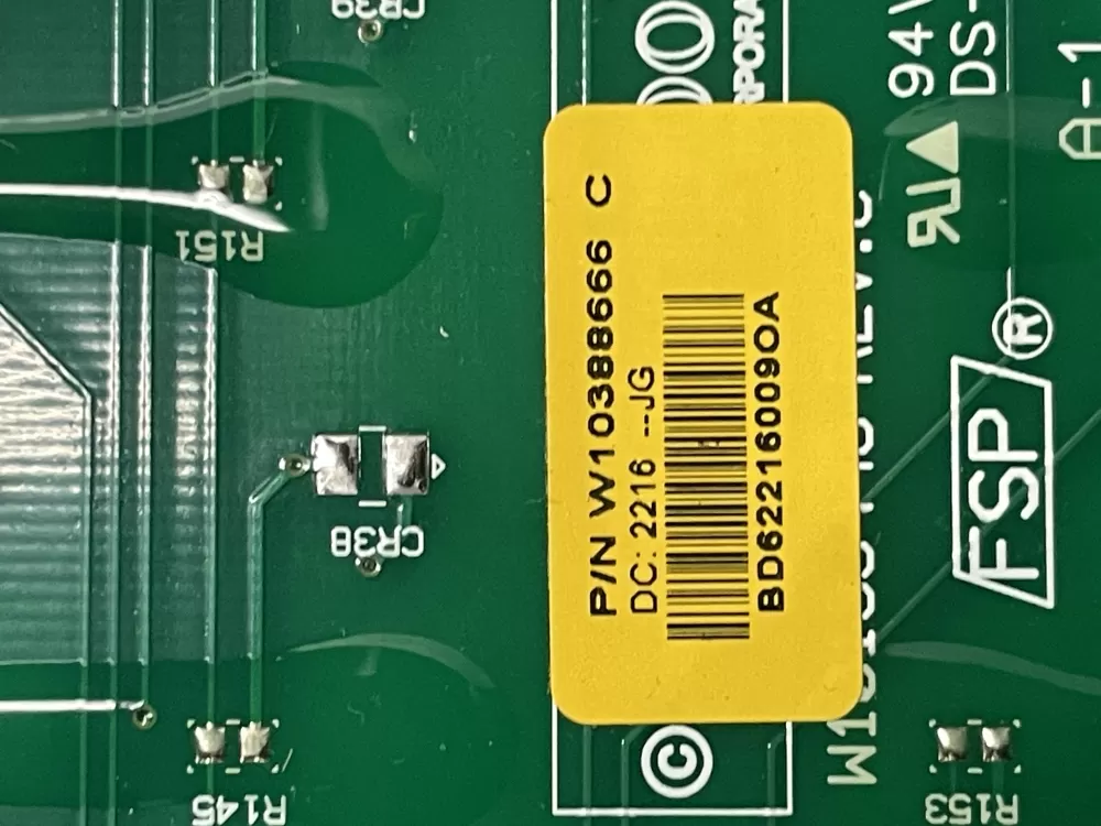 Maytag Whirlpool W10388666 Dryer Control Board AZ22799 | WM1220