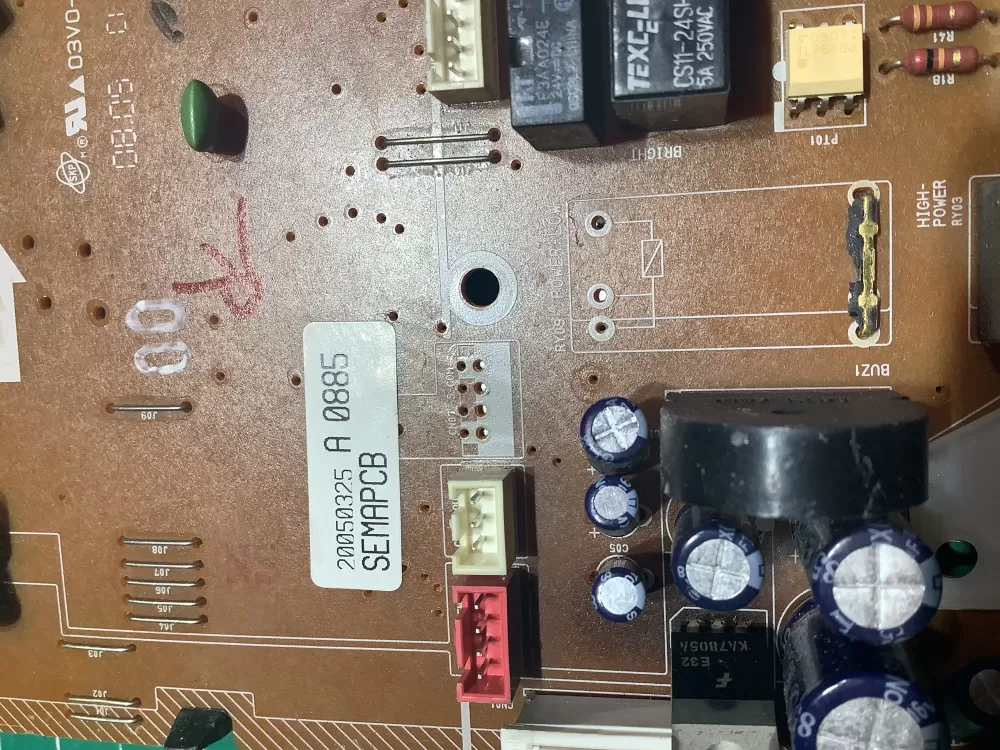 GE 20050325 Microwave Control Board