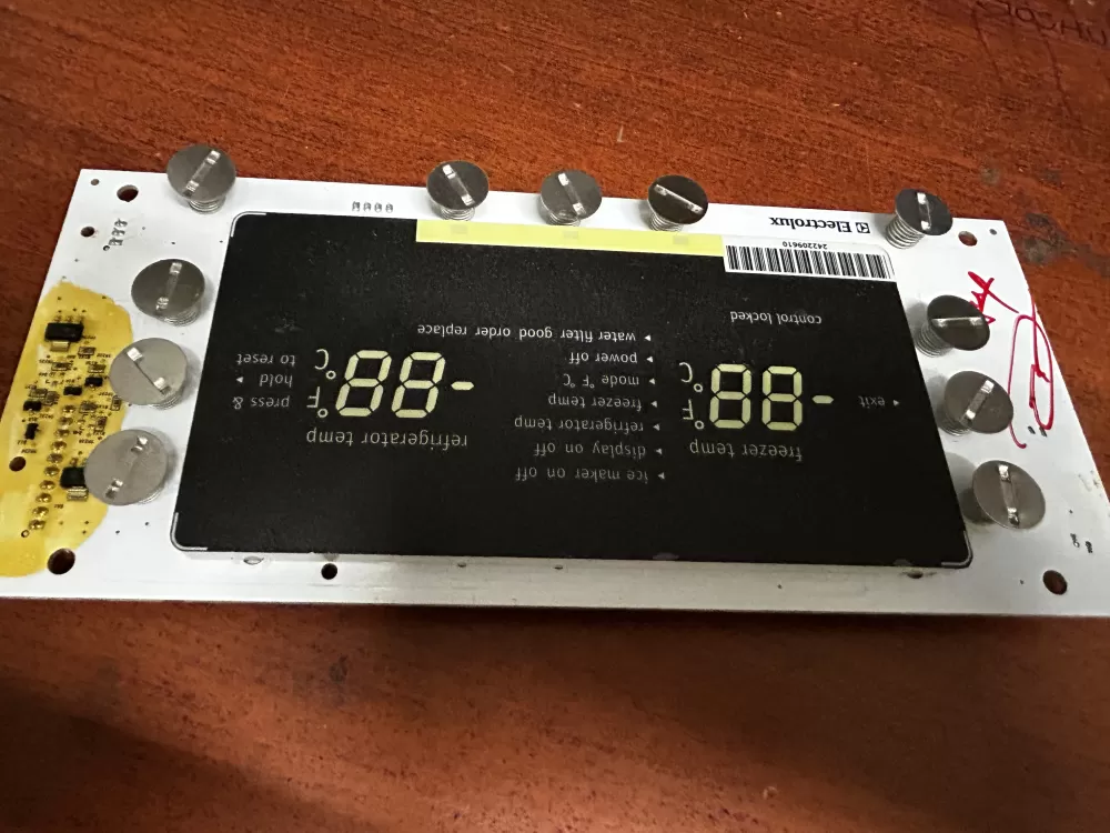 Electrolux 242209727 Refrigerator UI Display Control Board AZ181766 | Gl103