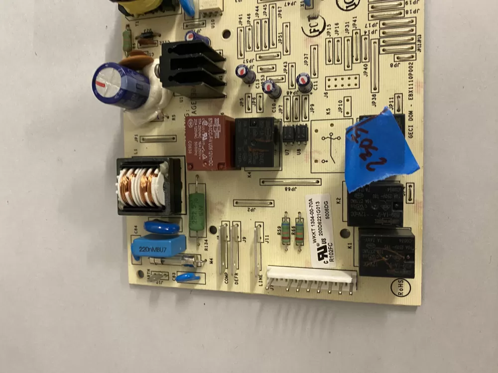 GE 200D6221G028 EBX1110P002 Refrigerator Control Board AZ203274 | BK2305