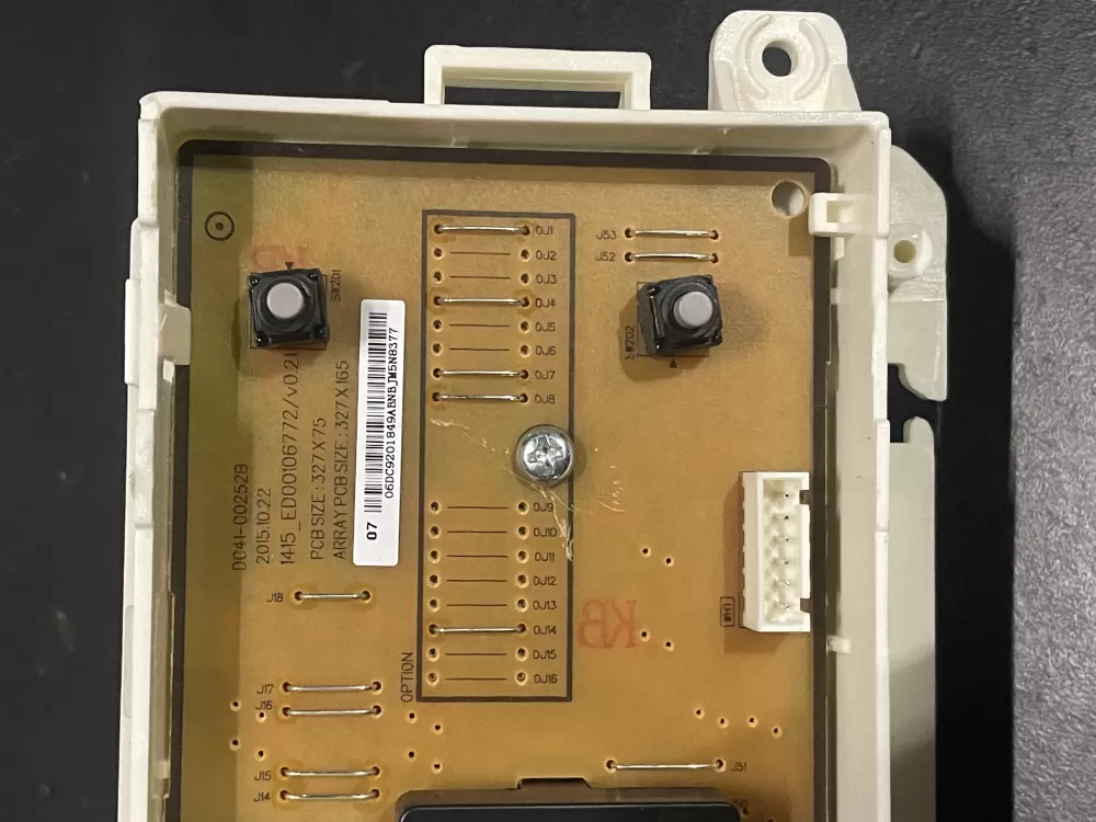 Samsung DC92 01849A Washer Control Board AZ27662 | KMV134