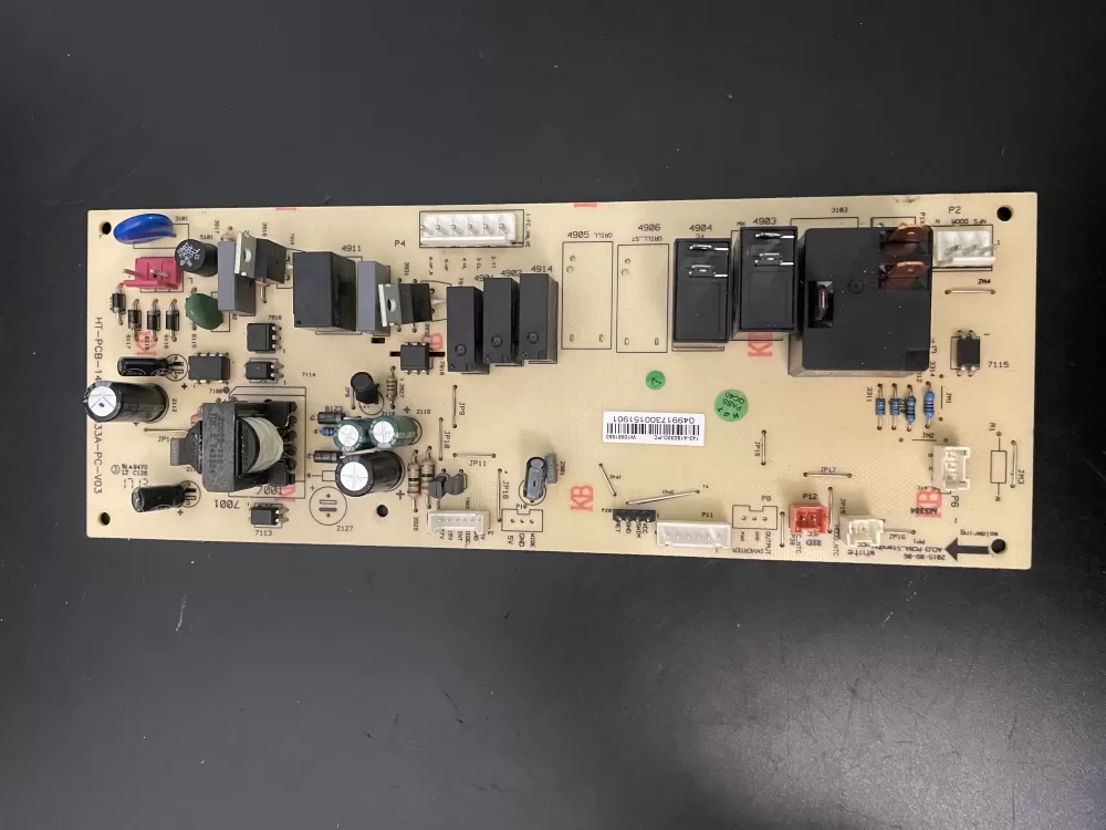 Whirlpool W10832889 W10881550 W11087923 Microwave Control Board