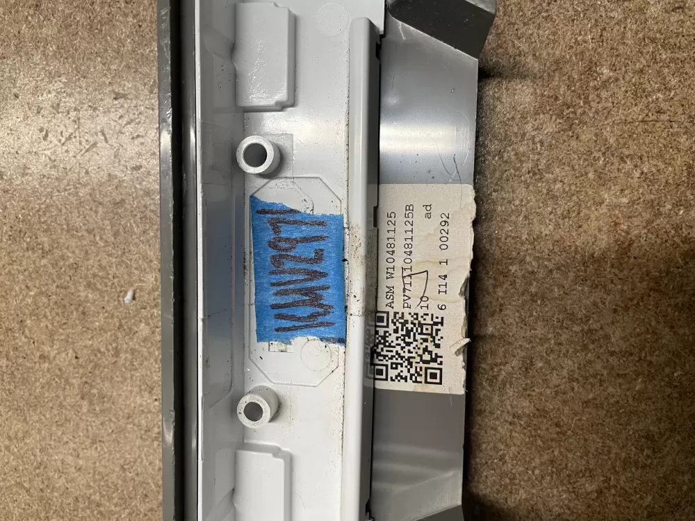 KitchenAid W10195793 W10481125 Dishwasher Control Panel AZ2761 | KMV297