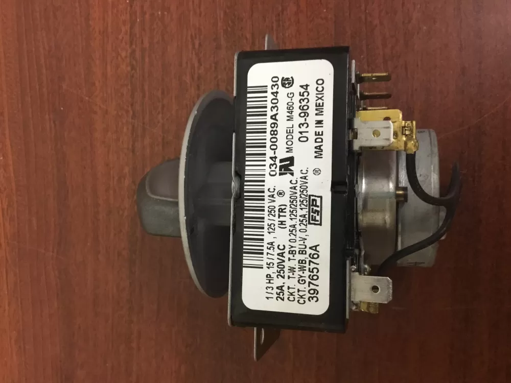 Kenmore 3406702A WP3976576 3406015 3406702 3976576 Dryer Timer AZ28982 | NR81