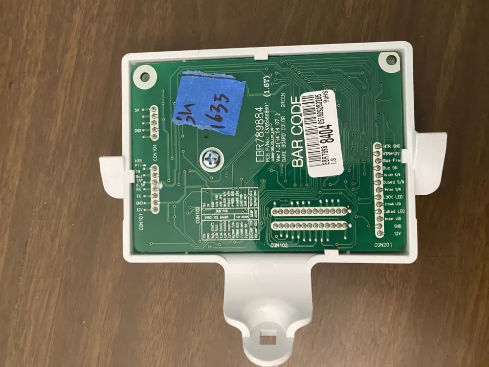 LG Kenmore EBR78988404 Refrigerator Control Board Dispenser AZ96193 | BK1635