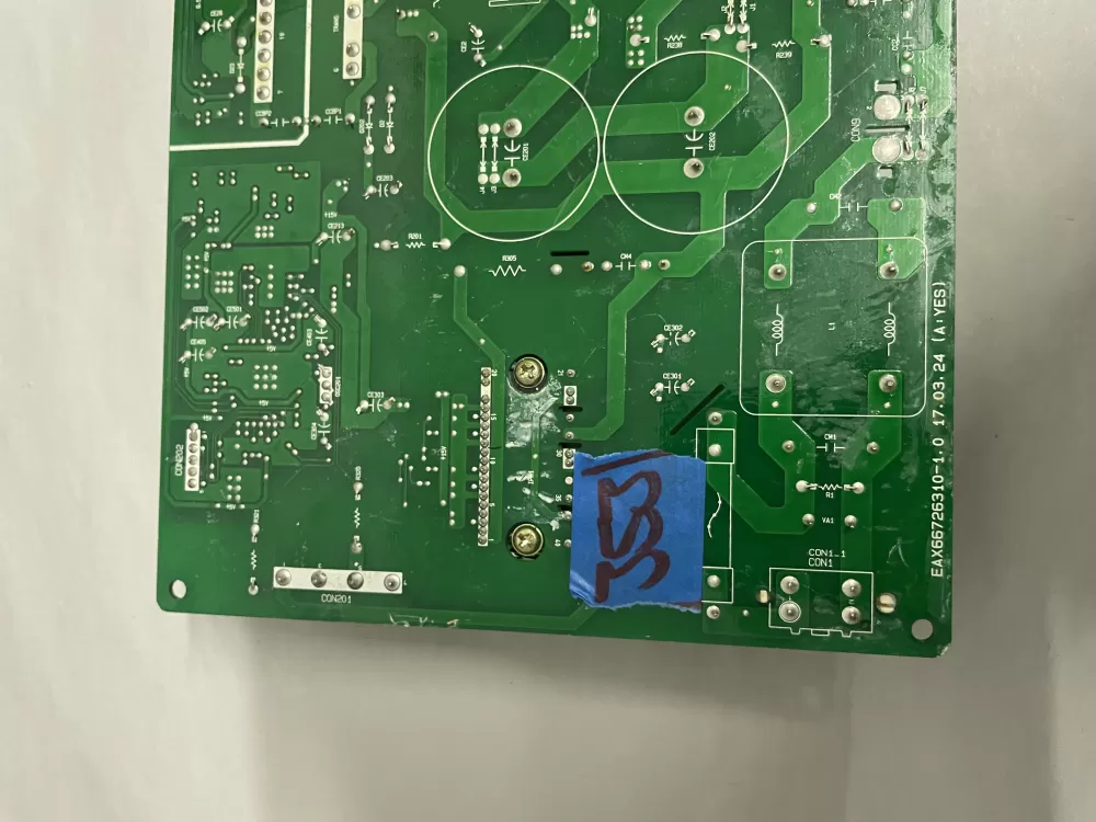 LG EBR83845003 CSP30021031 Refrigerator Control Board AZ208638 | KM353