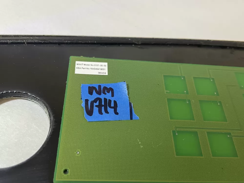 GE 164D4941G001 Range Control Board Touch Panel AZ125284 | Wmv714