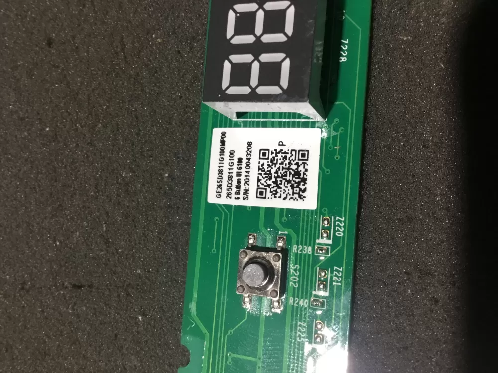 GE 265D3811G100 Dishwasher UI Control Board AZ106846 | NR432