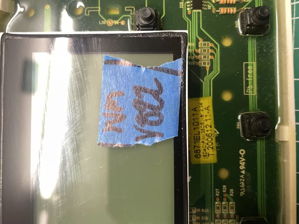 LG 6870EC9234A 6870EC9242A 6871EL1011A Dryer Control Board AZ202643 | Wmv822