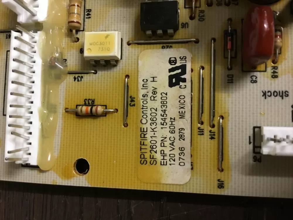 Kenmore AP6327227 154543602 Dishwasher Control Board AZ16058 | NR220