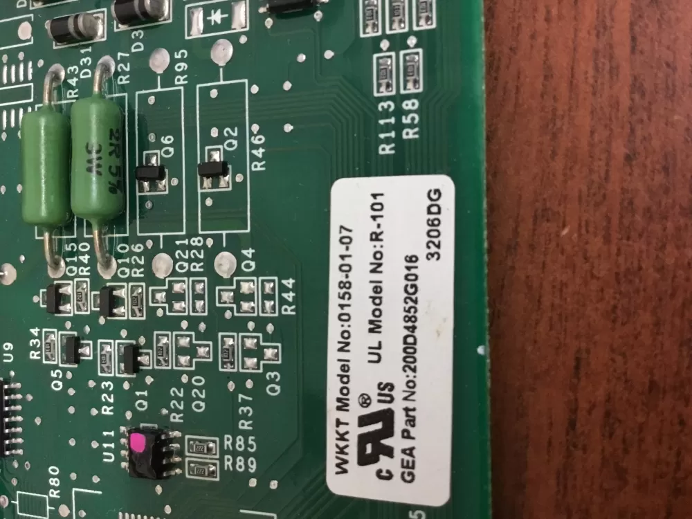 GE WR55X10942 WR55X10942C Refrigerator Control Board AZ29235 | NR193