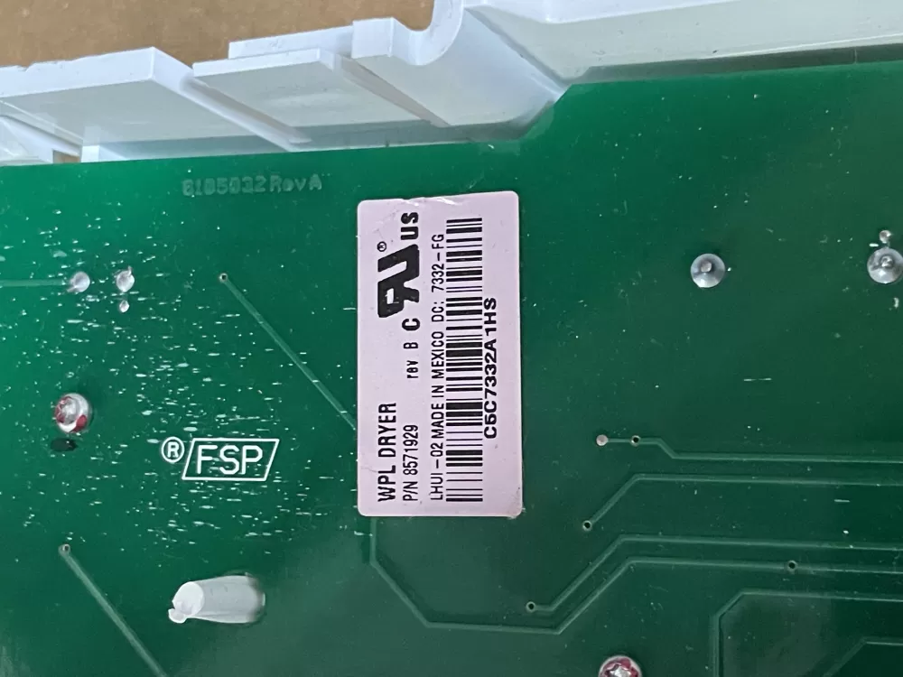 Whirlpool 8571929 8571954 8571955 Dryer Control Board AZ98884 | Wmv635