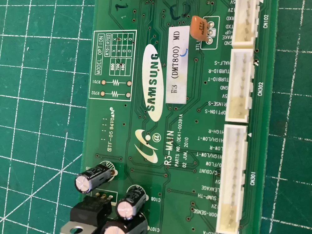 Samsung DE41-00391A Dishwasher Control Board AZ203410 | NR329