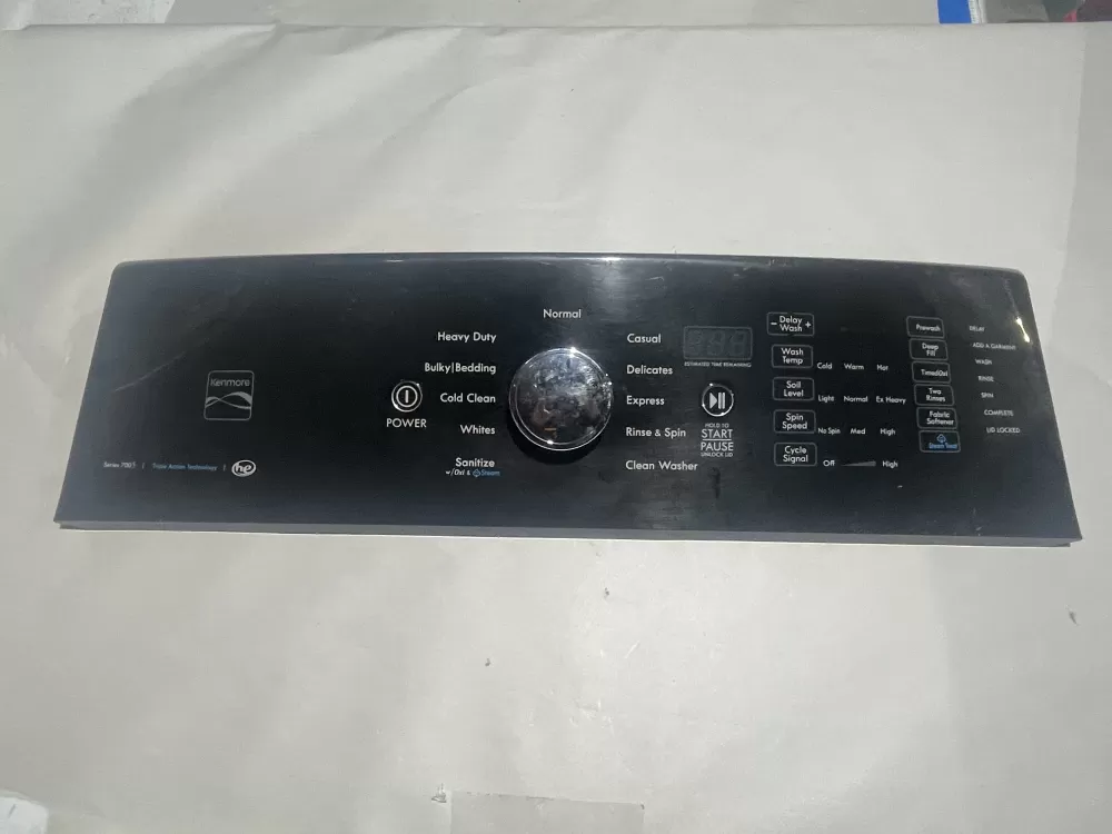 Whirlpool Kenmore W10643930 W106439301 Control Board Overlay AZ136942 | Wmv742