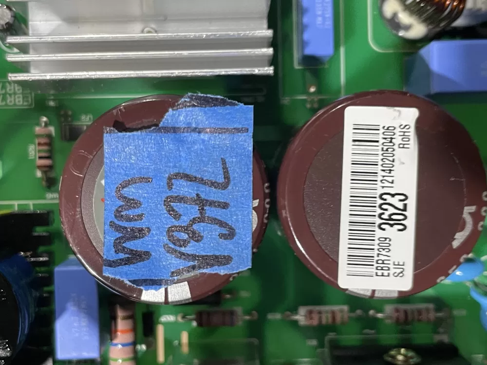 LG Kenmore EBR73093623 CSP30021081 Refrigerator Control Board AZ92188 | Wmv372