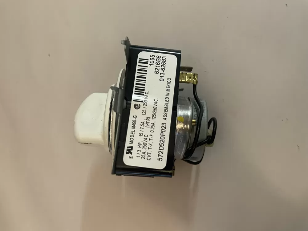 GE 572D520P023 WE4M284 Dryer Timer