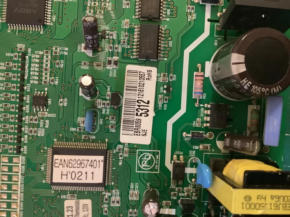 LG EBR80595312 Range Oven Control Board AZ205495 | NR294