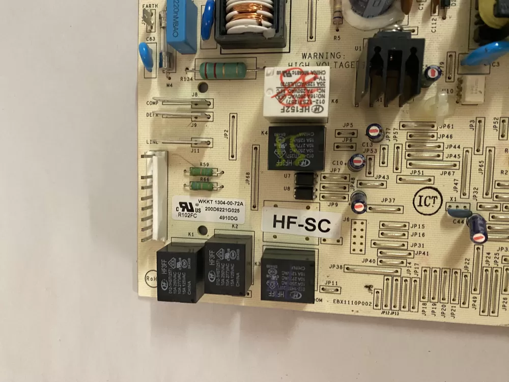 GE Refrigerator Control Board 200D6221G003 WR55X10699 AZ199383 | BK2785