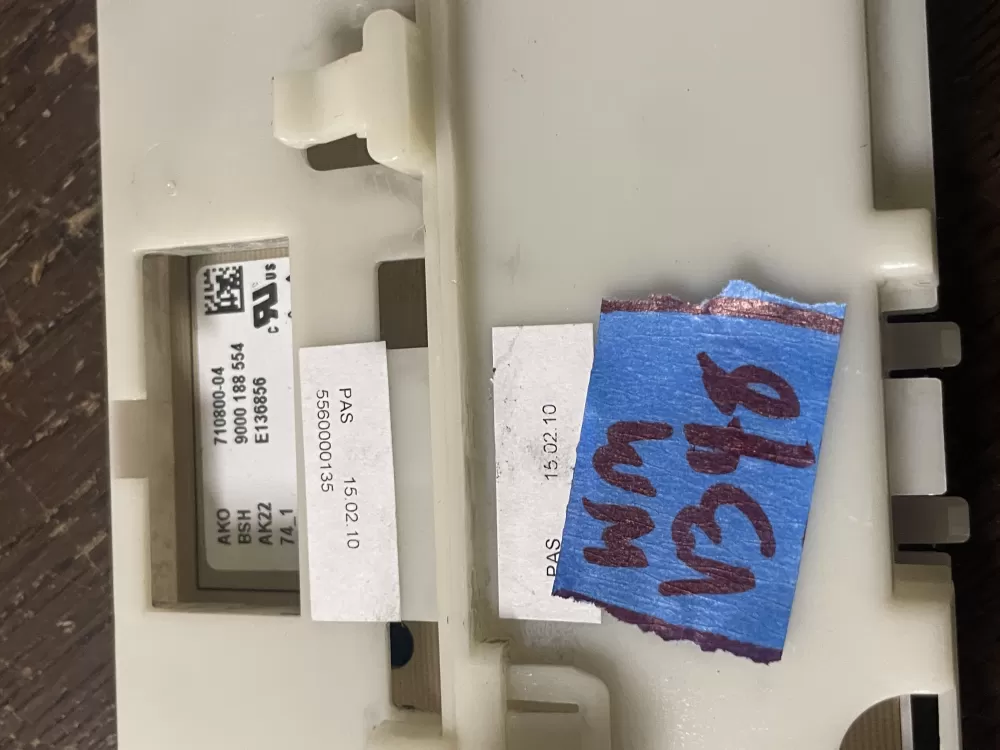 Bosch 9000188554 Dryer Control Board PCB AZ45091 | Wmv348