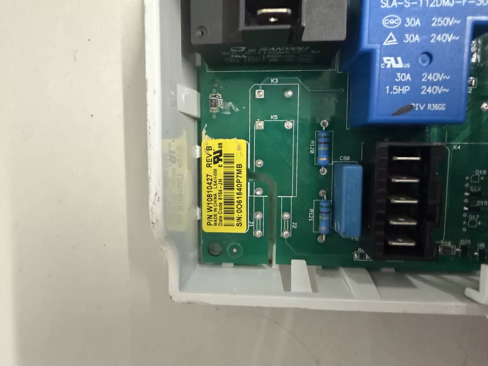 Whirlpool W10810427 Dryer Control Board AZ231649 | KM422