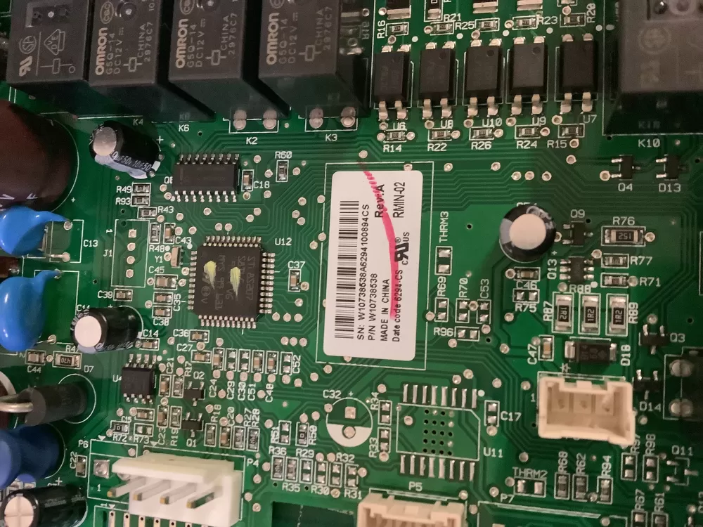 Kenmore Whirlpool W10702030 Refrigerator Control Board AZ184834 | NR2692