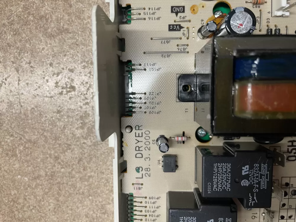 GE 572D660G07 WE4M296 Dryer Control Board AZ22813 | KMV13