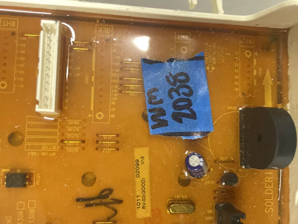 SAMSUNG DISHWASHER CONTROL BOARD  DE92-02130C AZ222160 | Wm2038
