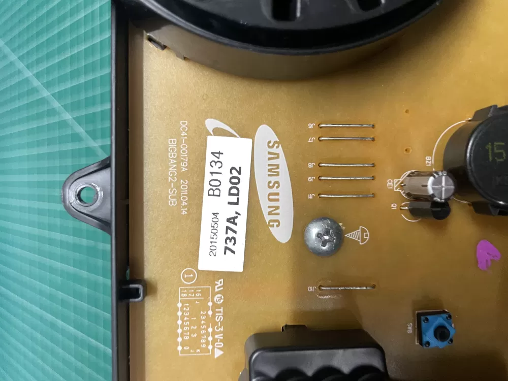 Samsung Dryer Control Board 20150504 AZ207340 | Wmv918