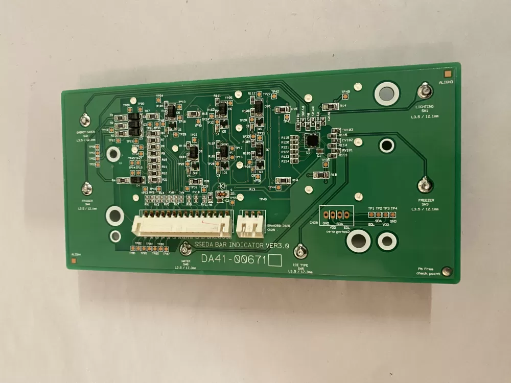 Samsung DA41-00671 Refrigerator Control Board AZ199417 | BK2785