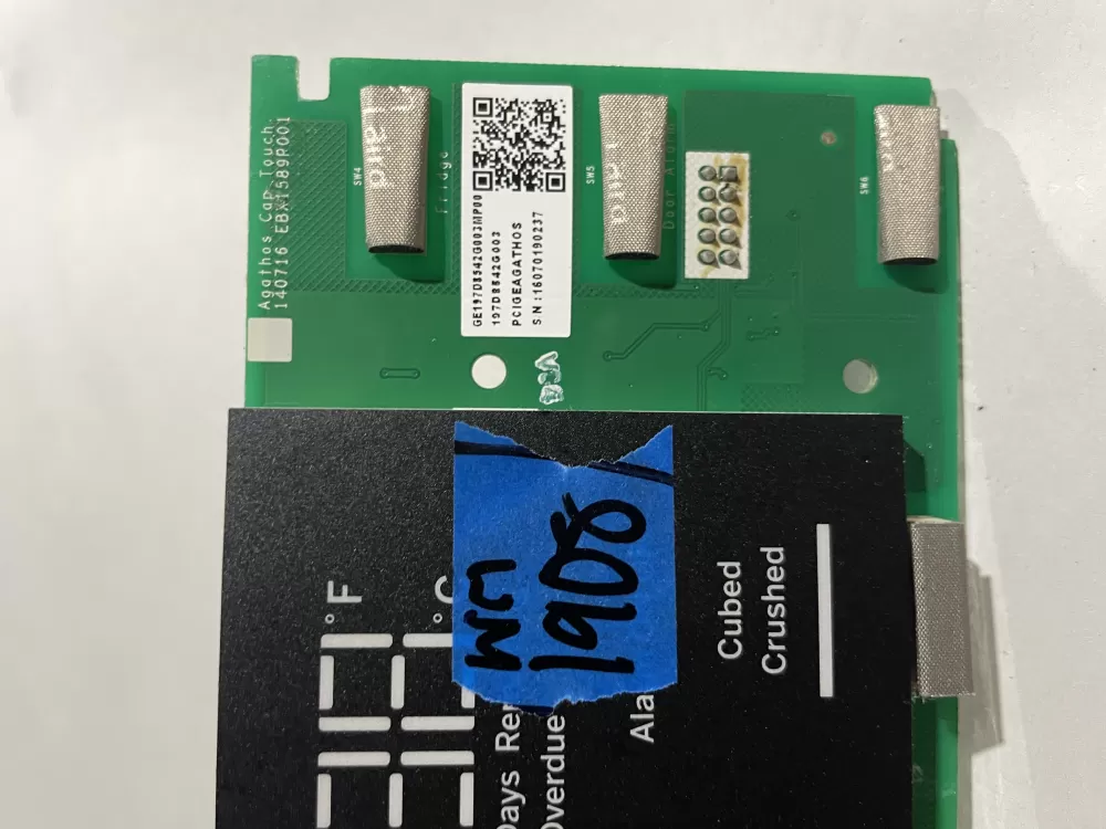 GE WR55X41025 197D8542G002 Refrigerator Control Board AZ227781 | Wm1908