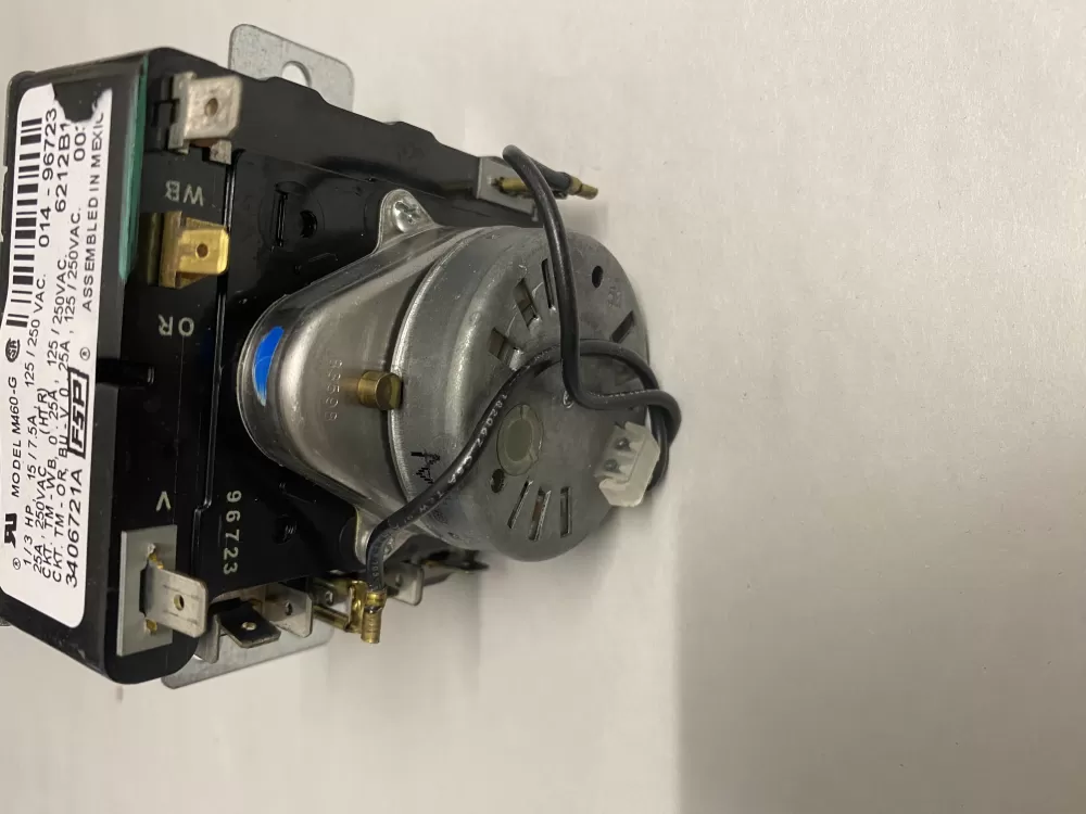Whirlpool 3406721A AP3097855 3406721 WE04X10051 Dryer Timer AZ224942 | BK1648