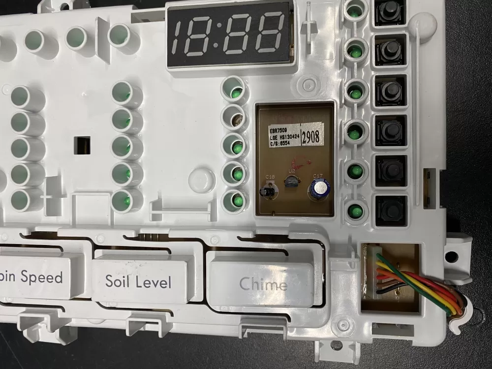 LG  Kenmore EBR75092908 Washer Control Board User Interface