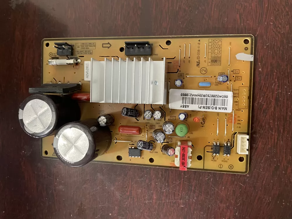 Samsung DA92-00763B Refrigerator Control Board Inverter AZ61072 | KM2066