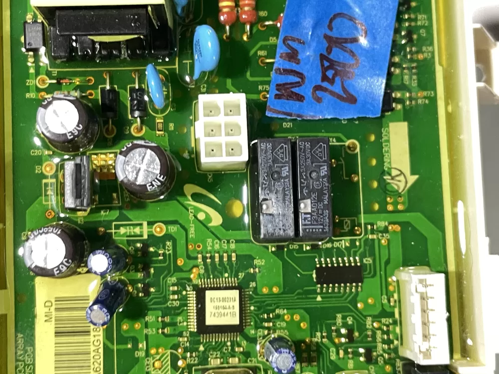 Samsung DC94-04385A Dryer Control Board AZ153316 | Wm2500