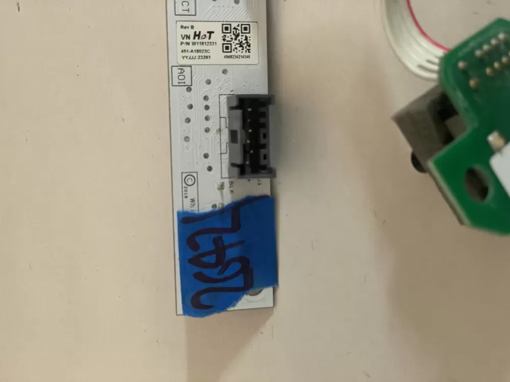 Whirlpool W11612331 Washer Touch Sensor Control Board AZ191749 | KM2642