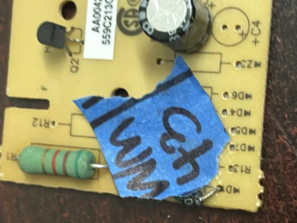 GE 559C213G02 Dryer Dryness Moisture Control Board AZ27488 | WM43