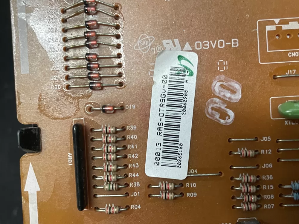 GE RAS-OTR9GV Microwave Control Board De41-00310b AZ4796 | 1593WM