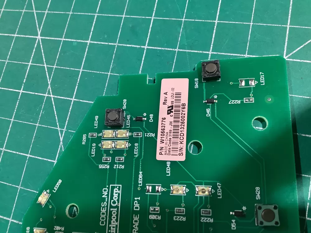 Whirlpool W10563776 Washer Control Board AZ148162 | NR2486