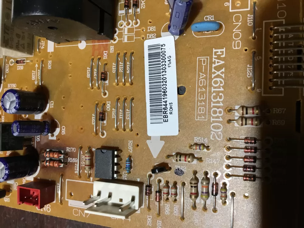LG MICROWAVE CONTROL BOARD AZ72476 | NR593
