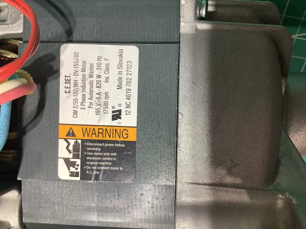 21CC51 Washer Motor