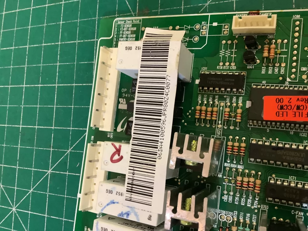 Samsung DA41 00596J Refrigerator Control Board AZ201763 | NR330
