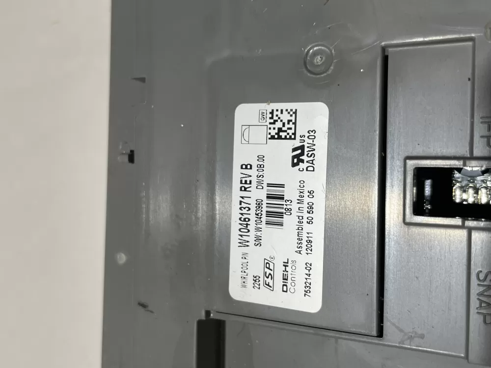 Whirlpool Kenmore W10352583 Dishwasher Control Board AZ124360 | Wm255