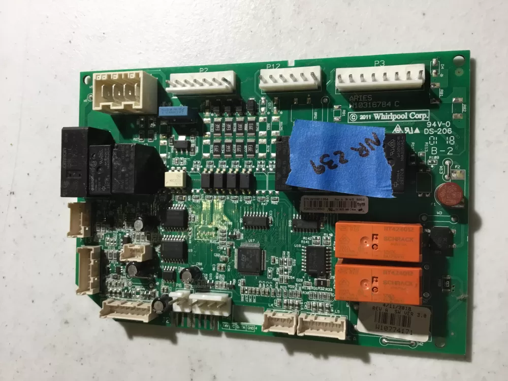 Whirlpool Maytag KitchenAid Kenmore Refrigerator Control Board AZ29510 | NR239
