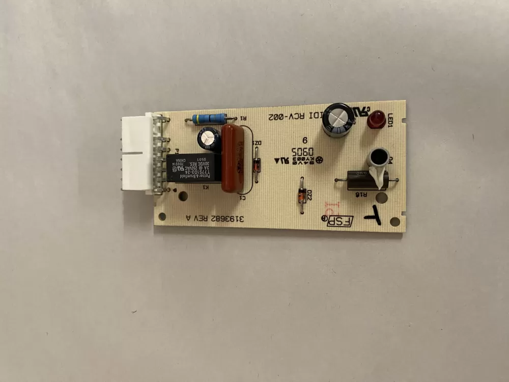 Whirlpool  Kenmore  Maytag  KitchenAid W10757851  AP5956767  W11629974  4389102  2198585  2198586  2220398  2220402  2255114  3452789  4388635  4389102R  PS10064583  TJ4389102R  W10193666  W10193840  W10290817 Refrigerator Ice Control Board