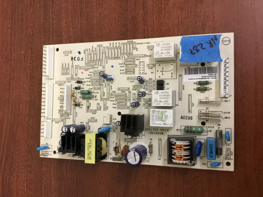 GE EBX1110P002 200D6221G036 Refrigerator Control Board AZ34606 | NR287