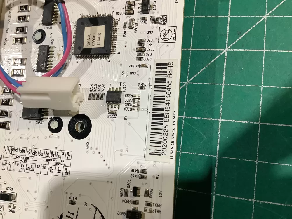 LG EBR84146455 Refrigerator Control Board Display AZ151195 | NR1372